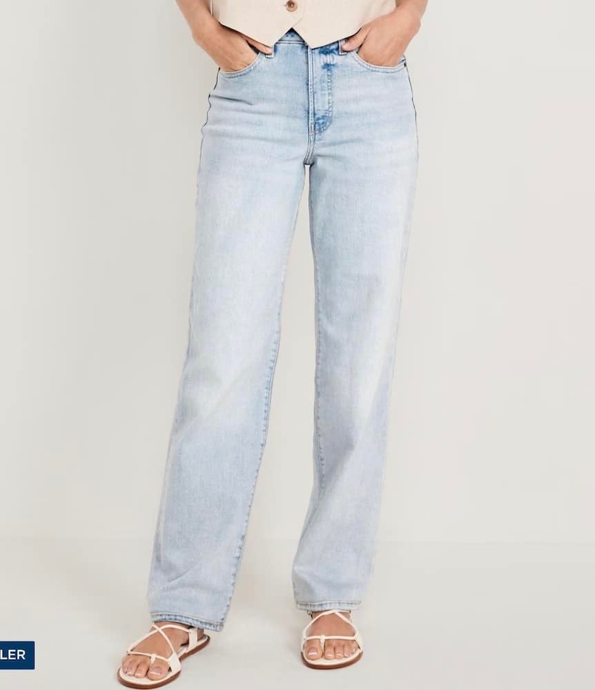 Light Wash Boyfriend Jeans