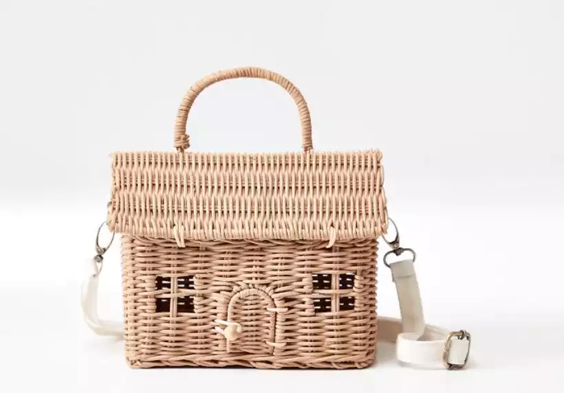 Rattan Casa Crossbody Bag