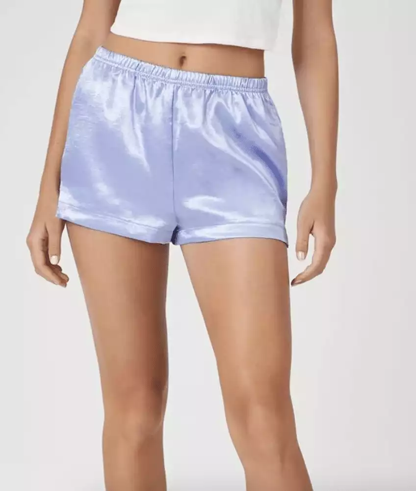 Satin Pull On Shorts