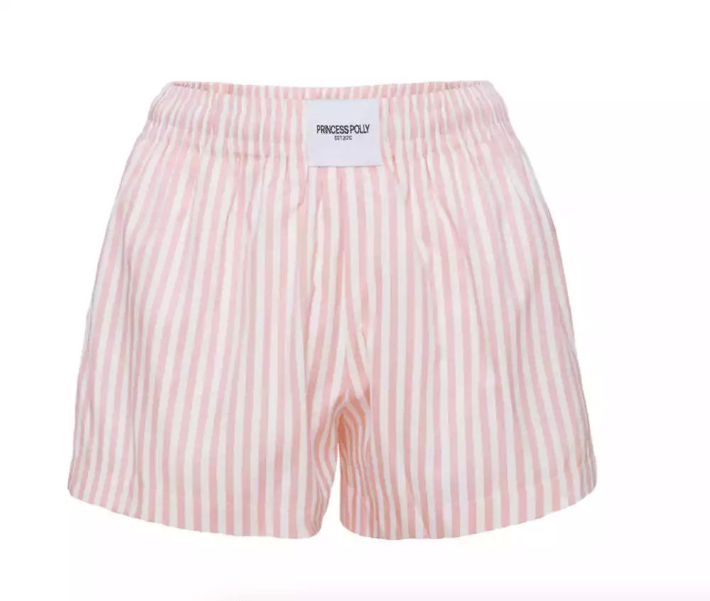 Sincar Boxer Shorts Pink / White Stripe