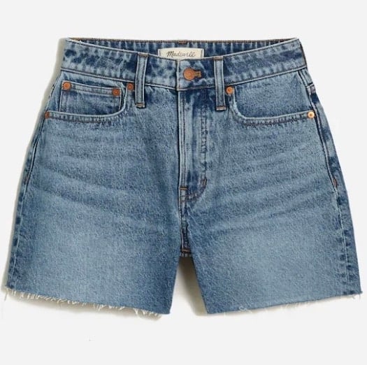 Madewell Curvy Perfect Vintage Short in Dewberry Wash