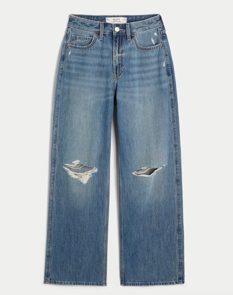 Hollister Ultra High-Rise Baggy Jeans