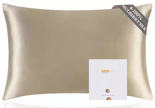 ZIMASILK 100% Pure Mulberry Silk Pillowcase