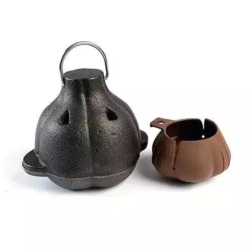 Charcoal Companion Cast Iron Garlic Roaster