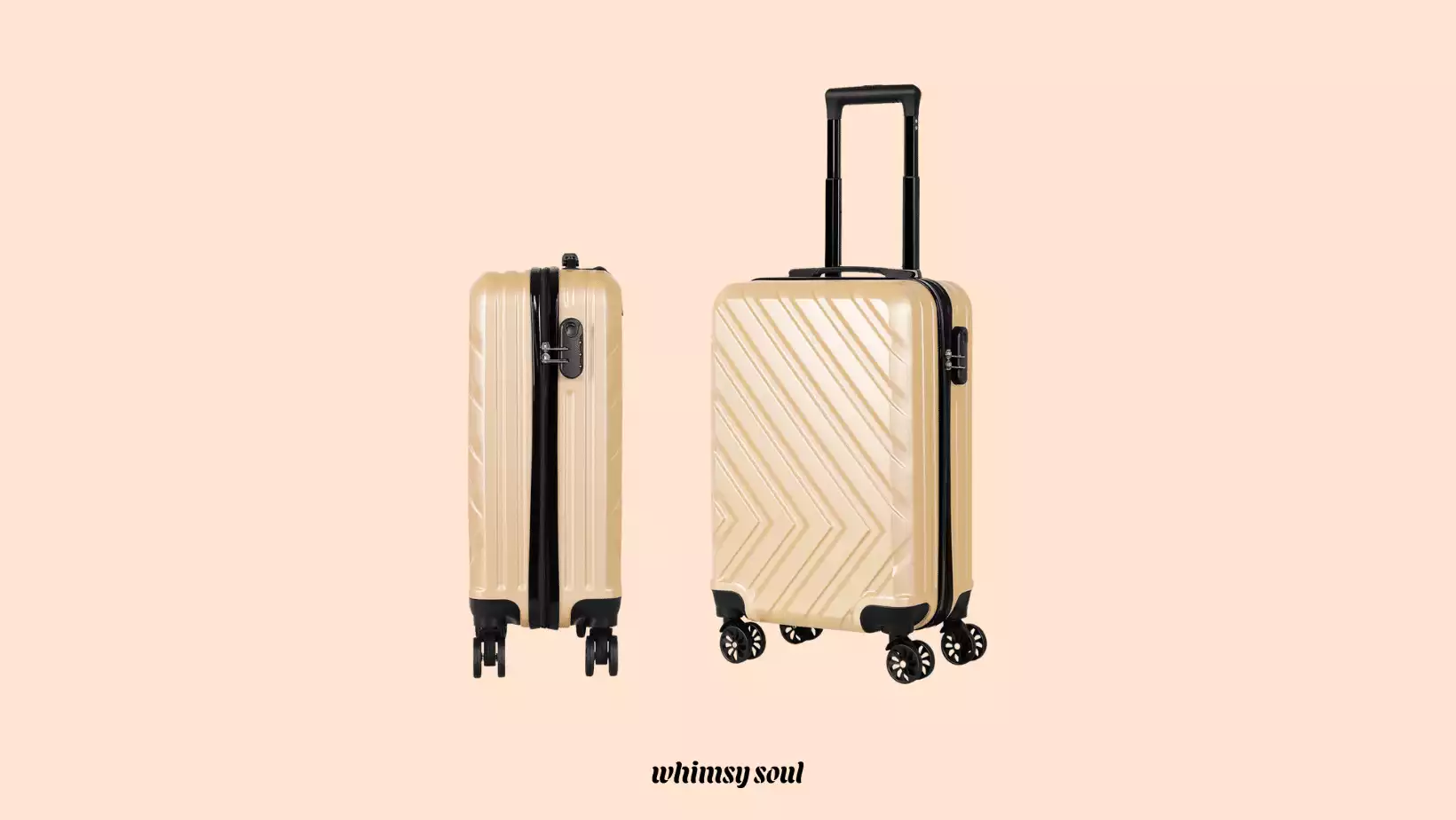 Carry On Luggage, 20" Hardside Suitcase