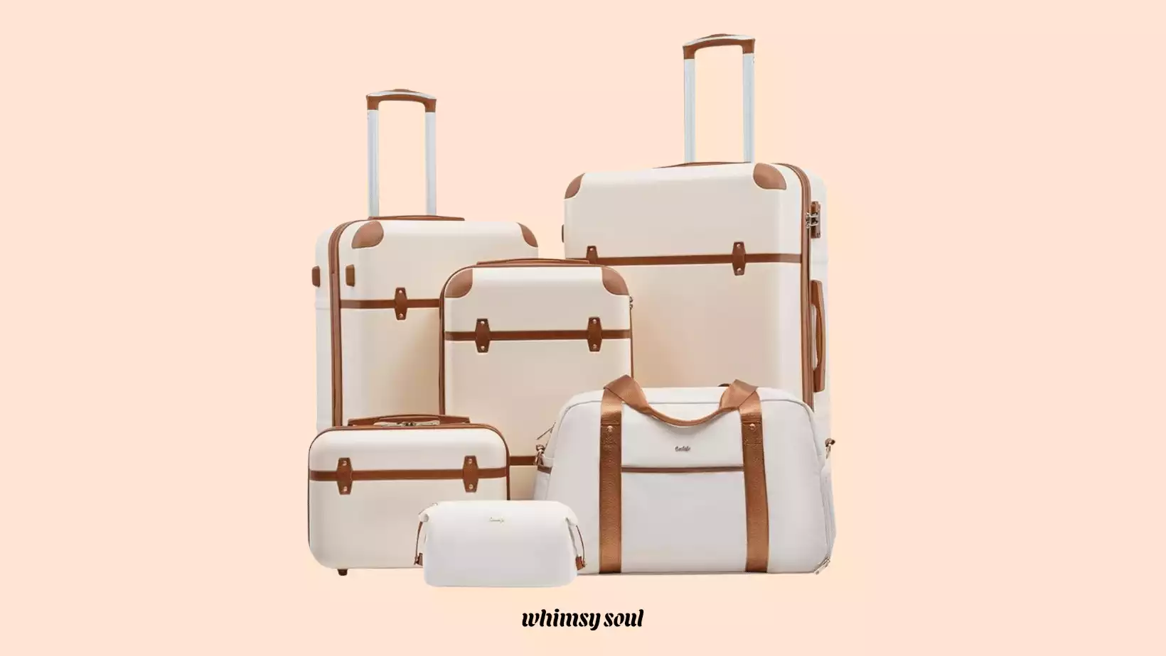 Coolife Luggage Set 3 Piece Set