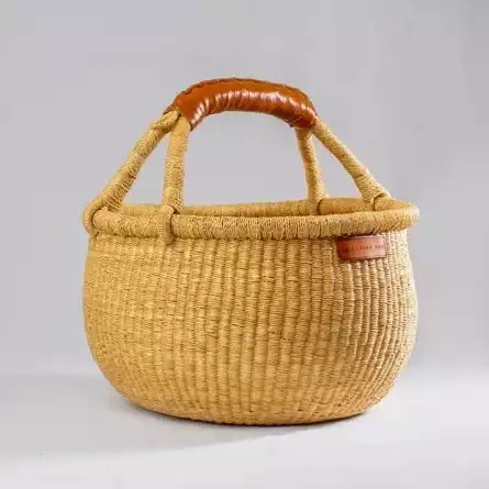 Bolga Handmade Wicker General Basket