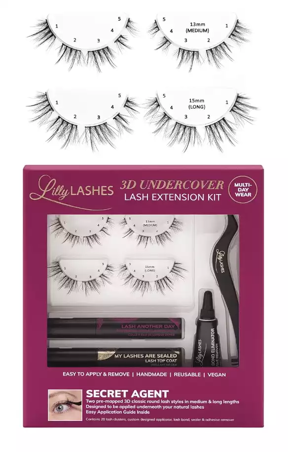 Lilly Lashes 3D Undercover Kit - Secret Agent