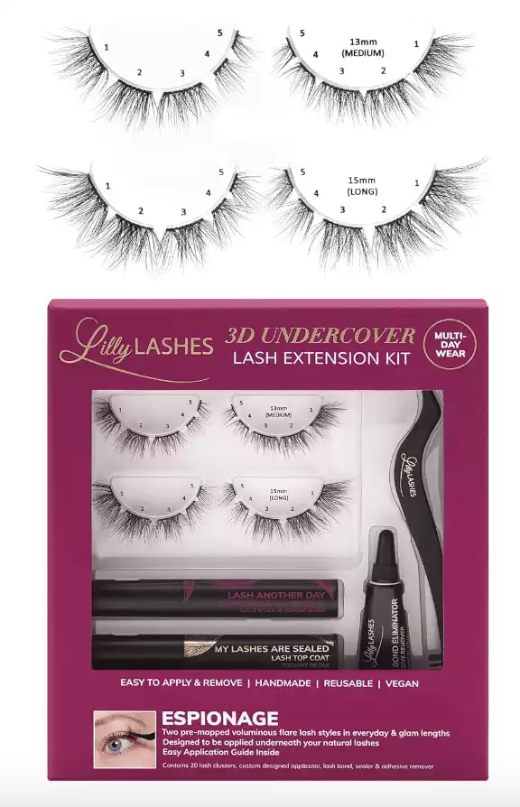 Lilly Lashes 3D Undercover Kit - Espionage