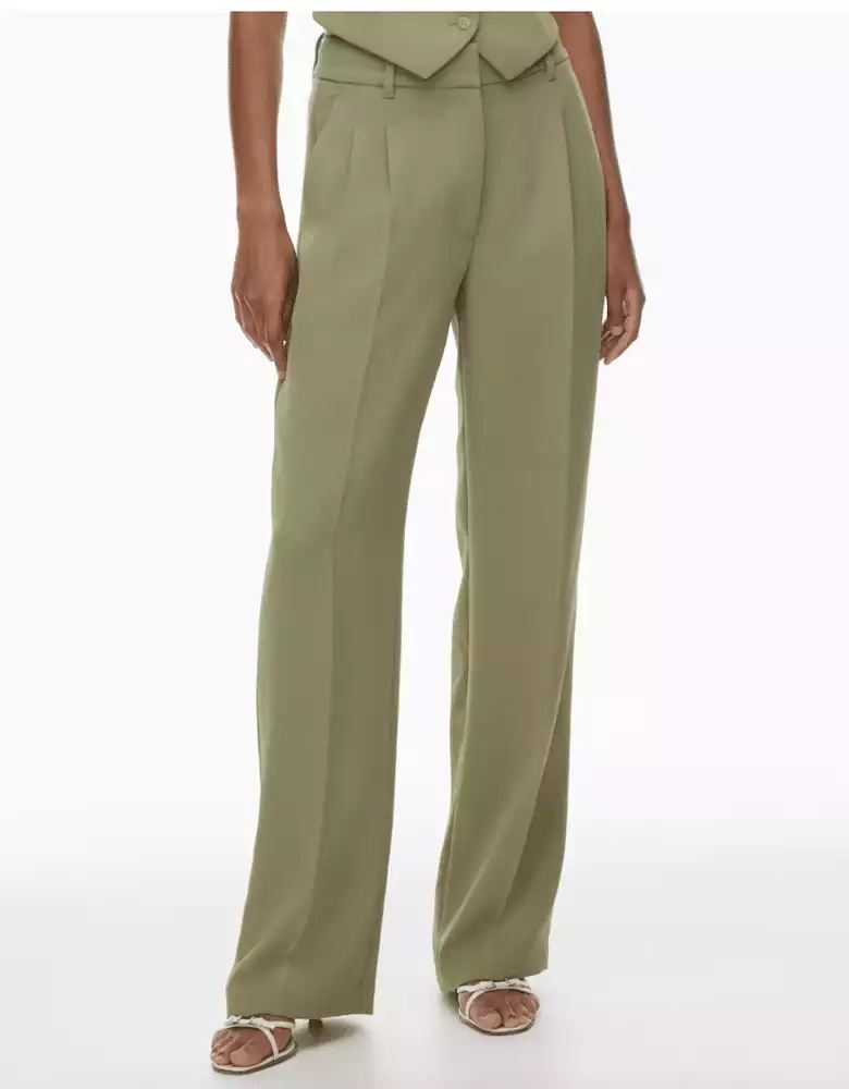 The Effortless Pant in Bosana Green