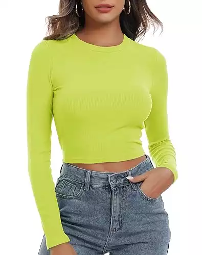 Lime Green Top