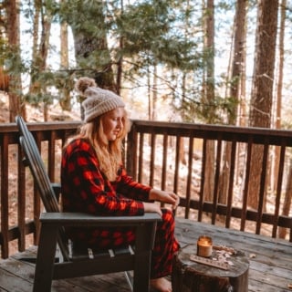 Whimsy Soul - cabin vibes candle flannel season-106