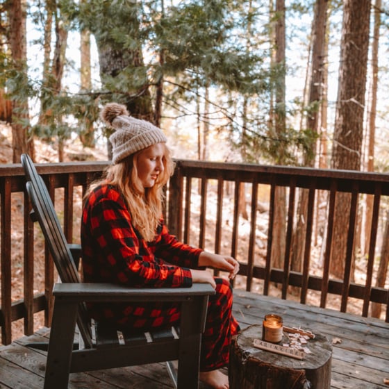 Whimsy Soul - cabin vibes candle flannel season-106