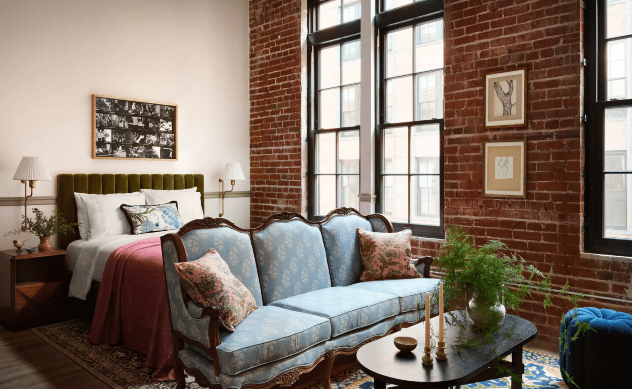 Whimsy Soul - new orleans airbnbs cool 105 Restored 19th century Warehouse District New Orleans studio with exposed brick and 16 foot ceilings